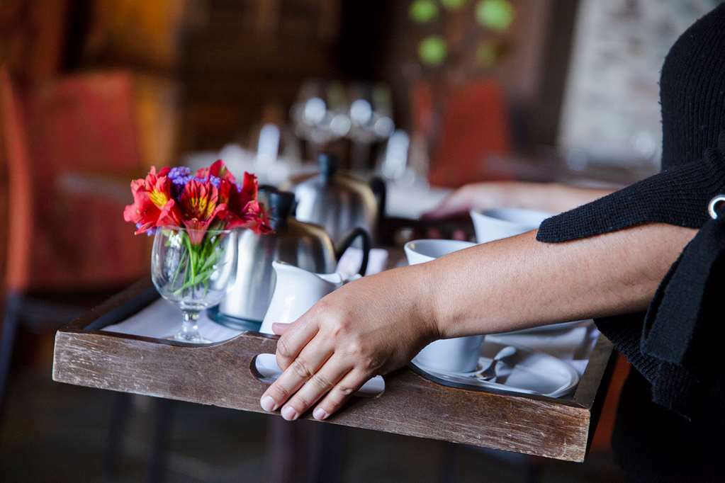 Le Manoir De La Jahotiere Hotel Abbaretz ร้านอาหาร รูปภาพ