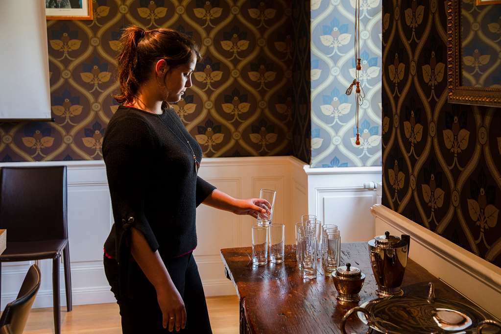 Le Manoir De La Jahotiere Hotel Abbaretz ร้านอาหาร รูปภาพ